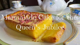 Marmalade Cake for the Queen's Jubilee