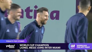 Lionel Messi joins MLS Inter Miami soccer team image