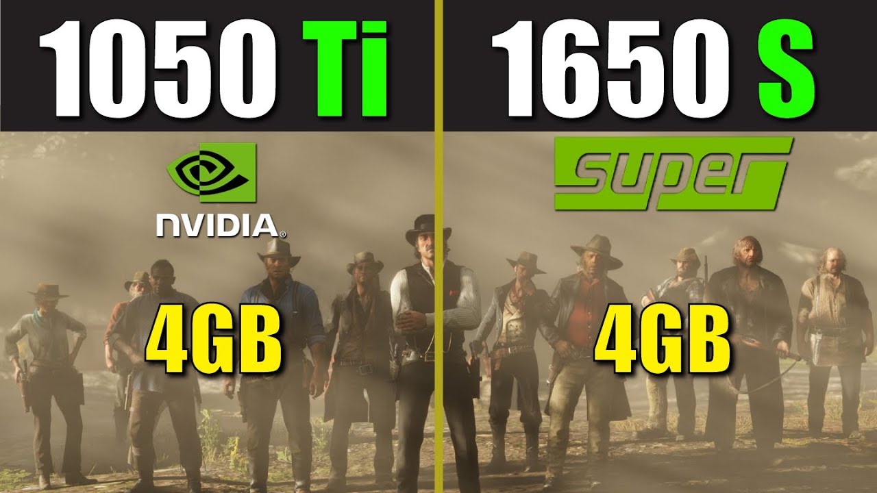 GTX 1050 .vs 1650 Super -