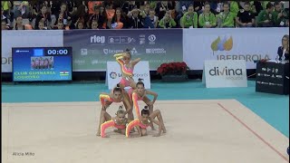 Gimnasia Logroño Benjamín, Cto. de España Conjuntos Zaragoza 2019