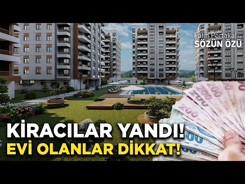 KİRACILAR YANDI! EVİ OLANLAR DİKKAT! “KATLANMALI VERGİ” GELİYOR!