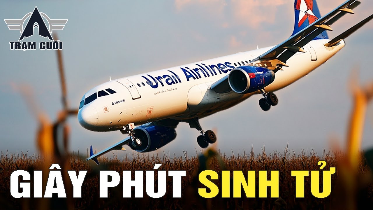 Bị Đàn Chim Bắn Hỏng Động Cơ! Phi Công Lao Máy Bay Xuống Cánh Đồng| 178 Ural Airlines