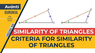 10M06 - Triangles - Similarity of Triangles | Criteria for Similarity of Triangles