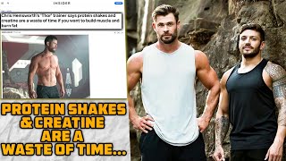 Chris Hemsworth's 'Thor' Trainer Says Protein Shakes & Creatine Are A Waste Of Time...