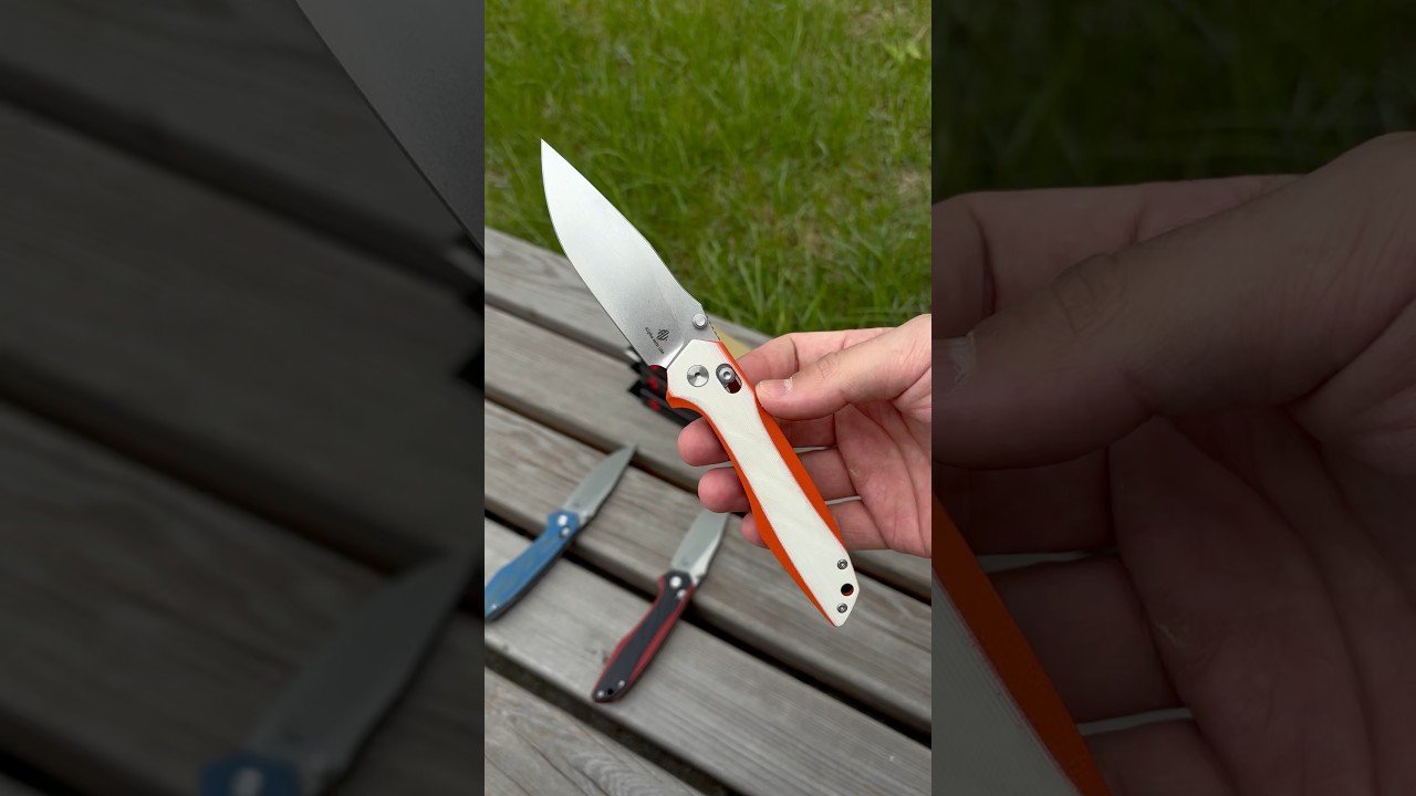 Складной нож Альфа из порошковой стали N690co 