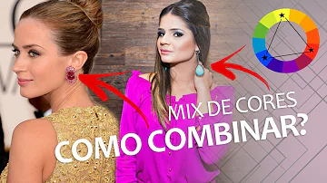 Como combinar cores de roupas e acessórios?