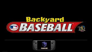 Backyard Baseball  ★ GameCube Game {{playable}} List (Dolphin  - Steam Deck )