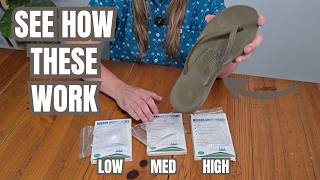 PLERE Soft Gel Arch Support Insoles for Plantar Fasciitis &amp; Foot Pain