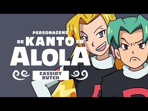 Como seria a Cassidy e o Butch em Pokémon Sun & Moon?