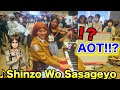 Sasageyo Public Piano Reaction  in Japan Attack on Titan Season op