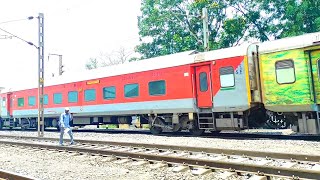 BACK TO BACK FASTEST EXPRESS TRAIN'S RUNNING TRACK AND SOUND | @Indianrailway22