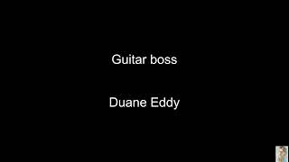 Guitar boss (Duane Eddy) BT