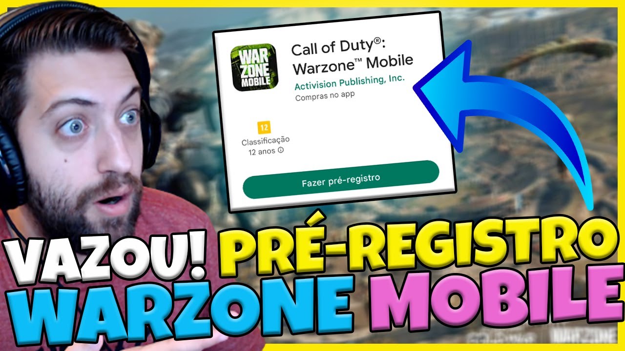 🔥VAZOU! APK + OBB DO NOVO WARZONE MOBILE! BAIXE AGORA! 