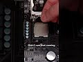 Removing CPU Gone Wrong... Should've Read the Manual 😂💻🧠 #shorts #pc