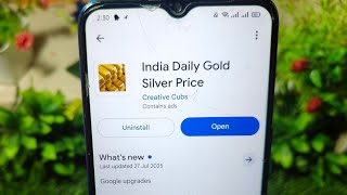 India daily gold silver price app kaise use kare !! Today silver gold price  screenshot 1