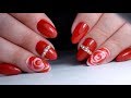 ТОП Удивительный дизайн ногтей 2018 / Nail Art Красивый и простой дизайн ногтей красный цветок