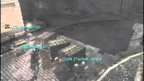 Call of Duty MW3 - Beautiful Chain Reaction Kill