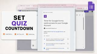 How to Add a Timer to a Google Forms Quiz 2026 Timed Assessment