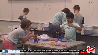 Kids build robots at this summer camp