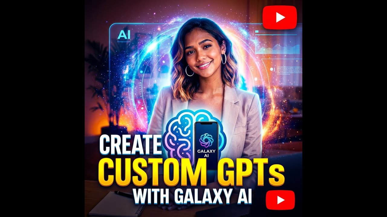 “Create a Custom GPT with Galaxy AI | Quick Beginner’s Guide (2026)”