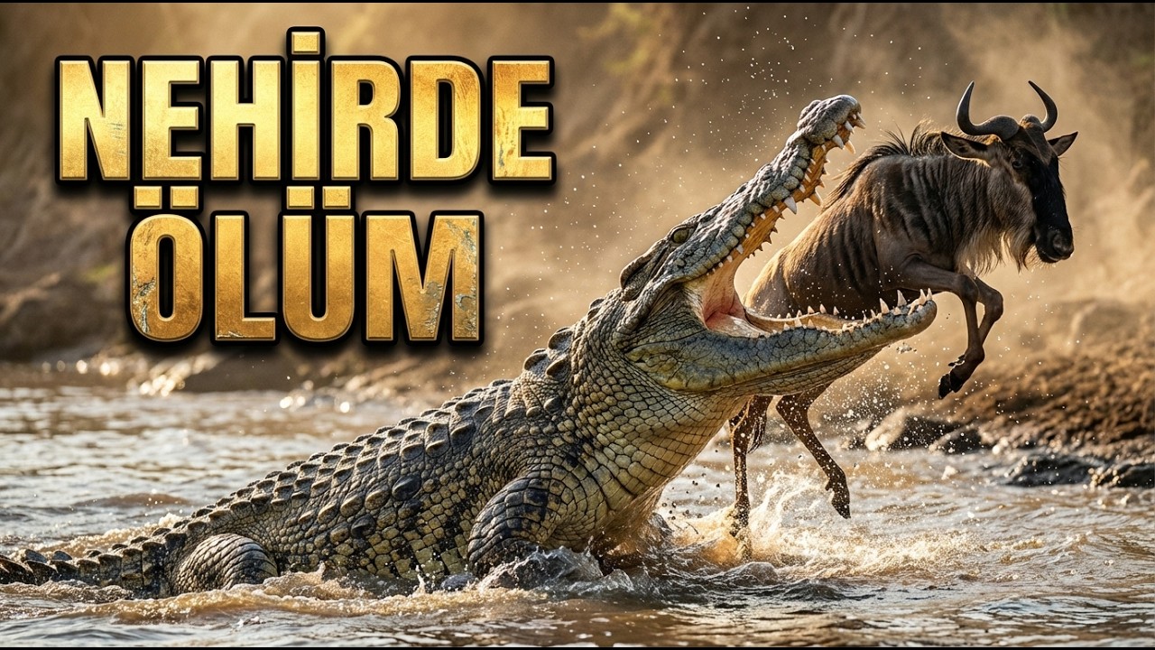 Ölümcül Nehir Geçişi: Timsahlar ve Büyük Göç Savaşı