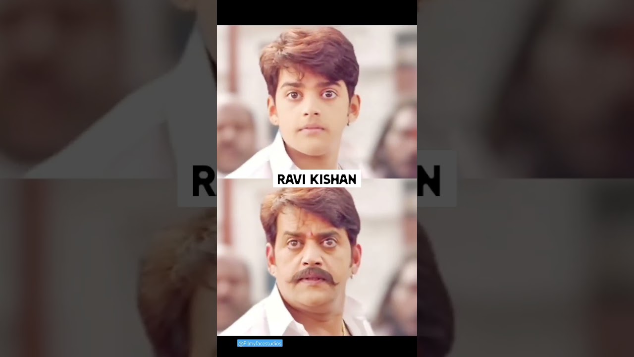 Allu Arjun's Race Gurram 2014 Movie Characters Baby Face Filter Video||