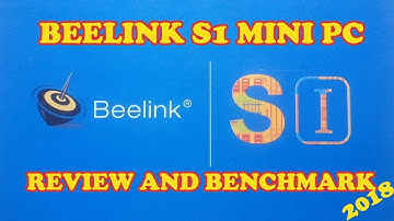 Beelink S1 Mini PC 8GB+64GB Win 10 Review and Benchmark 2018