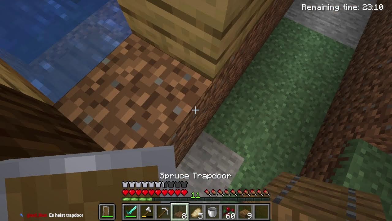 PLAYING mincraft for tippss