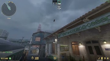 how to smoke train A site in cs2 under 10 seconds