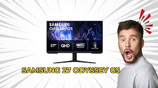 Samsung 27 Odyssey G5 Gaming Monitor Review 1440p 180Hz