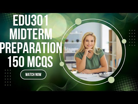 EDU301 midterm preparation file 2025 by Natasha study zone| Edu301 most ...