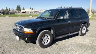 Career Overview Lot 107: 2001 Dodge Durango SLT