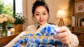 Blue Coconut-Coated Sweets with a Soft Chewy Center screenshot 1