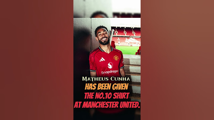 😈🥶Matheus Cunha Gets Man Utd’s No. 10 Shirt! 🔥  #football #mufc #manutd #shorts