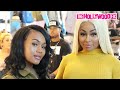 Blac Chyna Hangs Out With Lira Galore At Amber Rose's Sunglasses Launch Inside Kitson In WeHo, CA