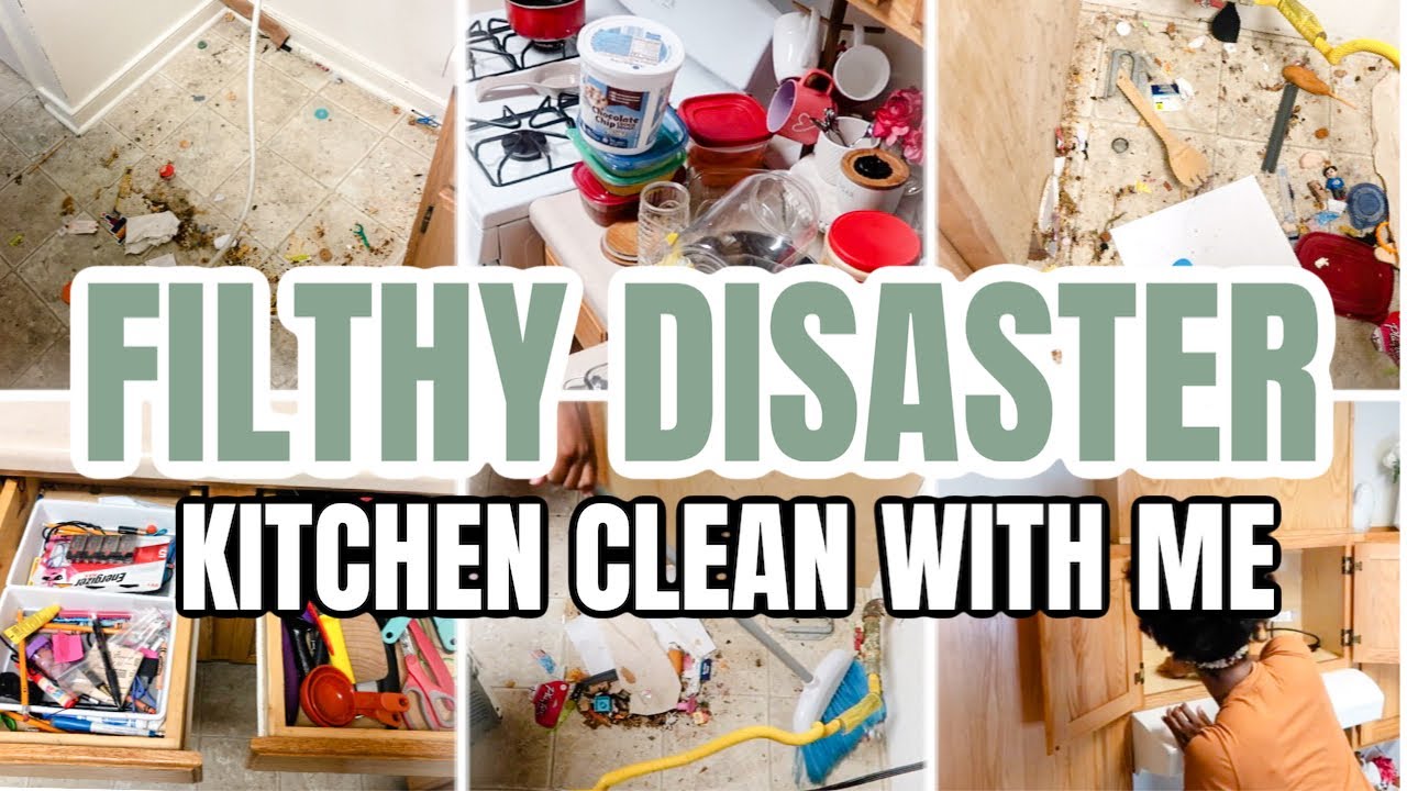 2021 DEEP CLEAN WITH ME | QUICK KITCHEN CLEANING MOTIVATION | 2021 ...
