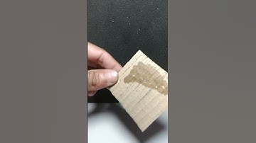 Super Glue VS Cardboard Experiment #shorts