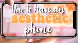 Hey guys! i am so happy to share this video with you all on how have
an aesthetic phone! hope like it! ♡ if any questions let me know and
w...