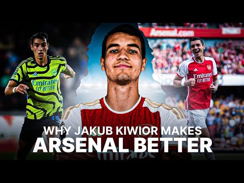 Why Jakub Kiwior Makes Arsenal BETTER | How Jakub Kiwior Elevates Arsenal's Performance #kiwior