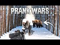 BEAR ATTACK PRANK ON GIRLFRIEND! *RUNS FOR HER LIFE*