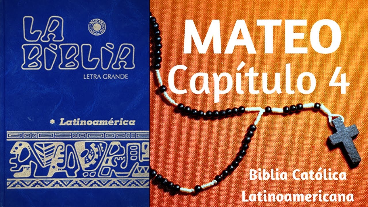 ️ ️ Evangelio SEGÚN MATEO Capítulo 4 | Biblia CATÓLICA Latinoamericana