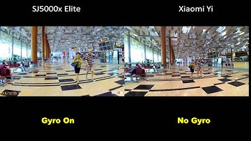 SJ5000x Elite V1.2S (2nd Batch) vs Xiaomi Yi