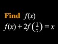 Solving A Quick and Fun Functional Equation