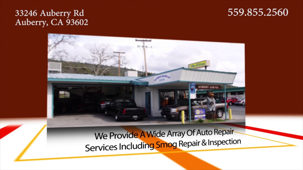 Auto Repair in Auberry, CA Auberry Garage YouTube