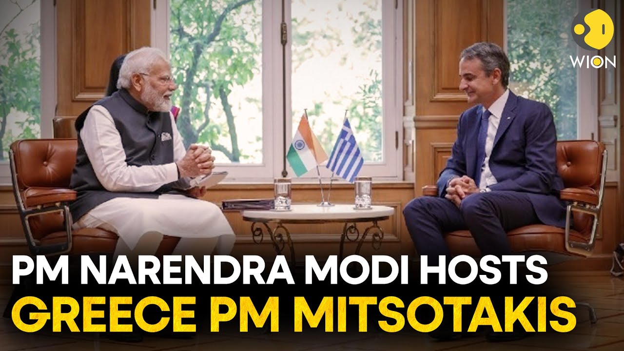 PM MODI LIVE: LIVE: PM Modi and PM Mitsotakis of Greece attend Raisina Dialogue in New Delhi | WION