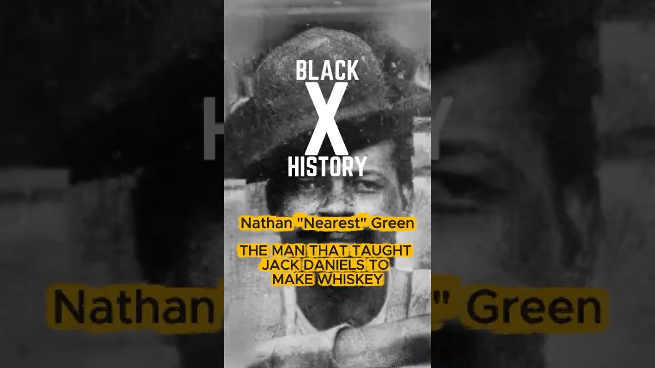 Nathan Nearest Green - Jack Daniel Learned Everything From This Man  #blackhistoryx  #history #facts