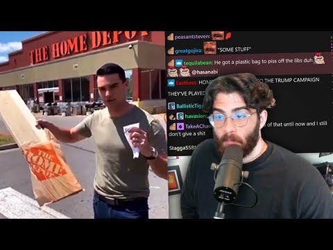 Thumbnail for Ben Shapiro buys A SINGLE PIECE OF WOOD at Home Depot?!