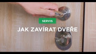 Jak správně zavírat HT dveře?