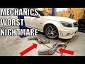 Installing Headers On The LAST Naturally Aspirated AMG V8 Was A NIGHTMARE But The C63 Sounds CRAZY!