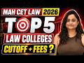 Top Law Colleges in Maharashtra Through MAH CET LAW 2026 | Full Details